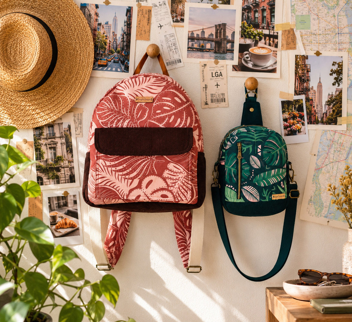Backpacks & Crossbody Bags