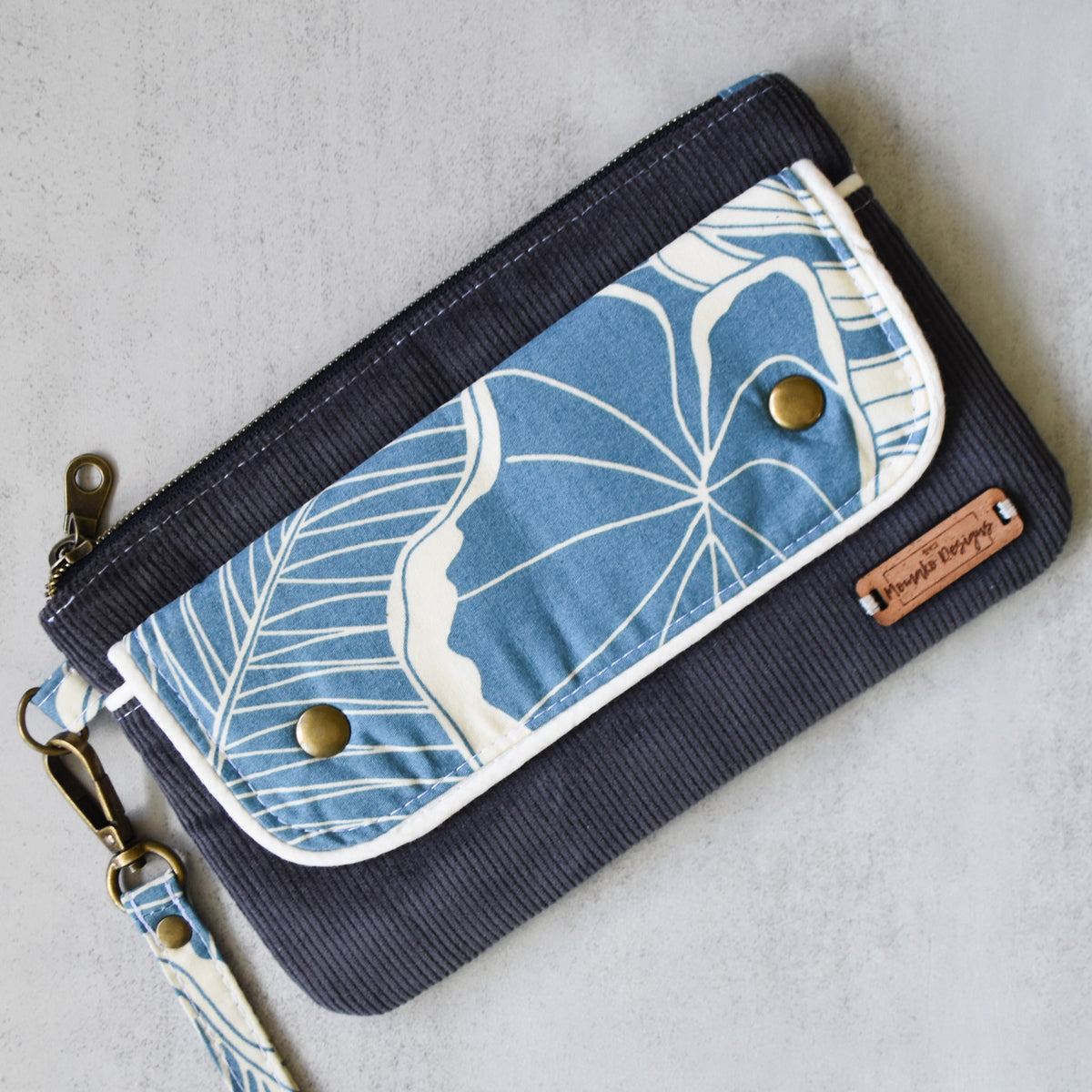 Powdered Palms Kealia Clutch Wallet