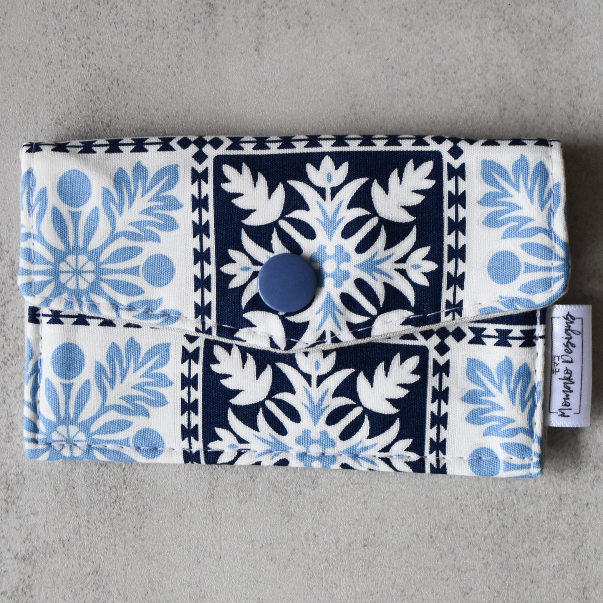 Vintage Quilt Card Holder