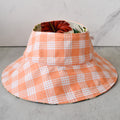 Creamsicle Palaka Crownless Bucket Hat