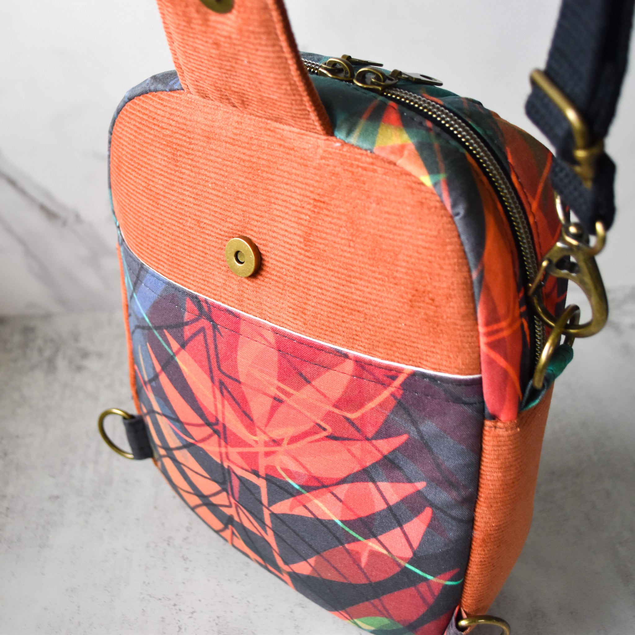 Tropical Camo Pihea Sling Bag