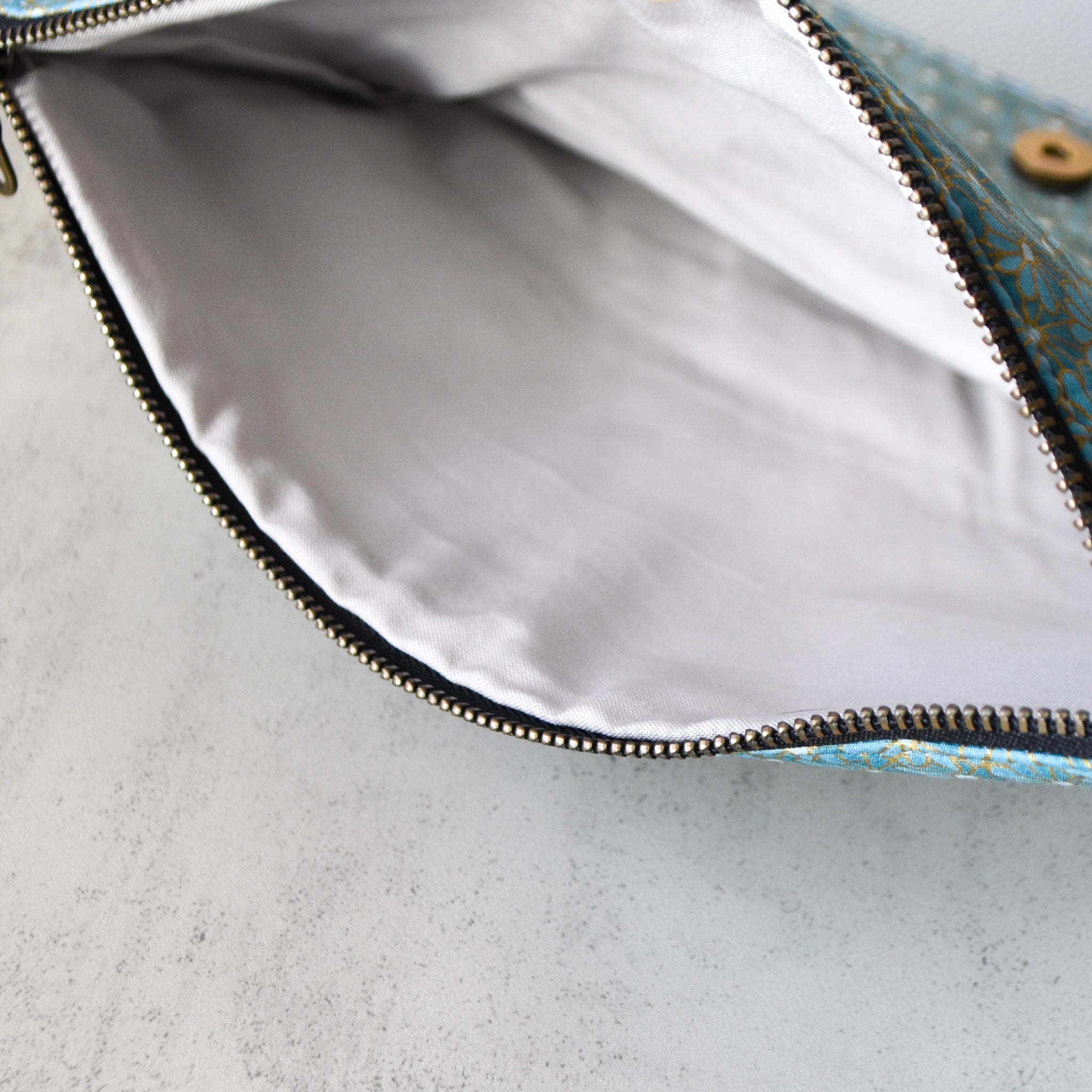 Bluish Delight Kalalau Wristlet Bag