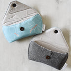 Hibiscus Bleu Glasses Case