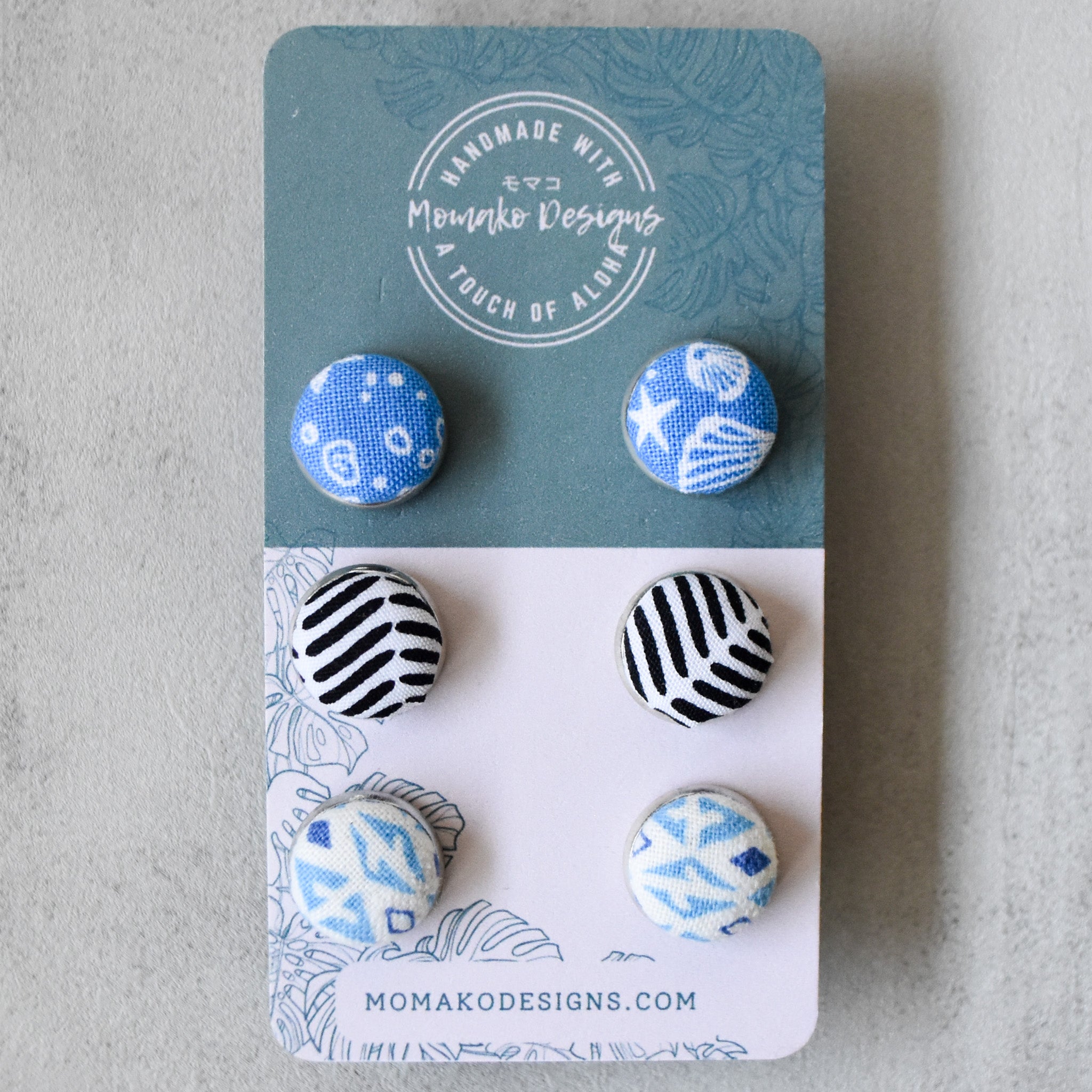 Lost In The Waves Stud Set