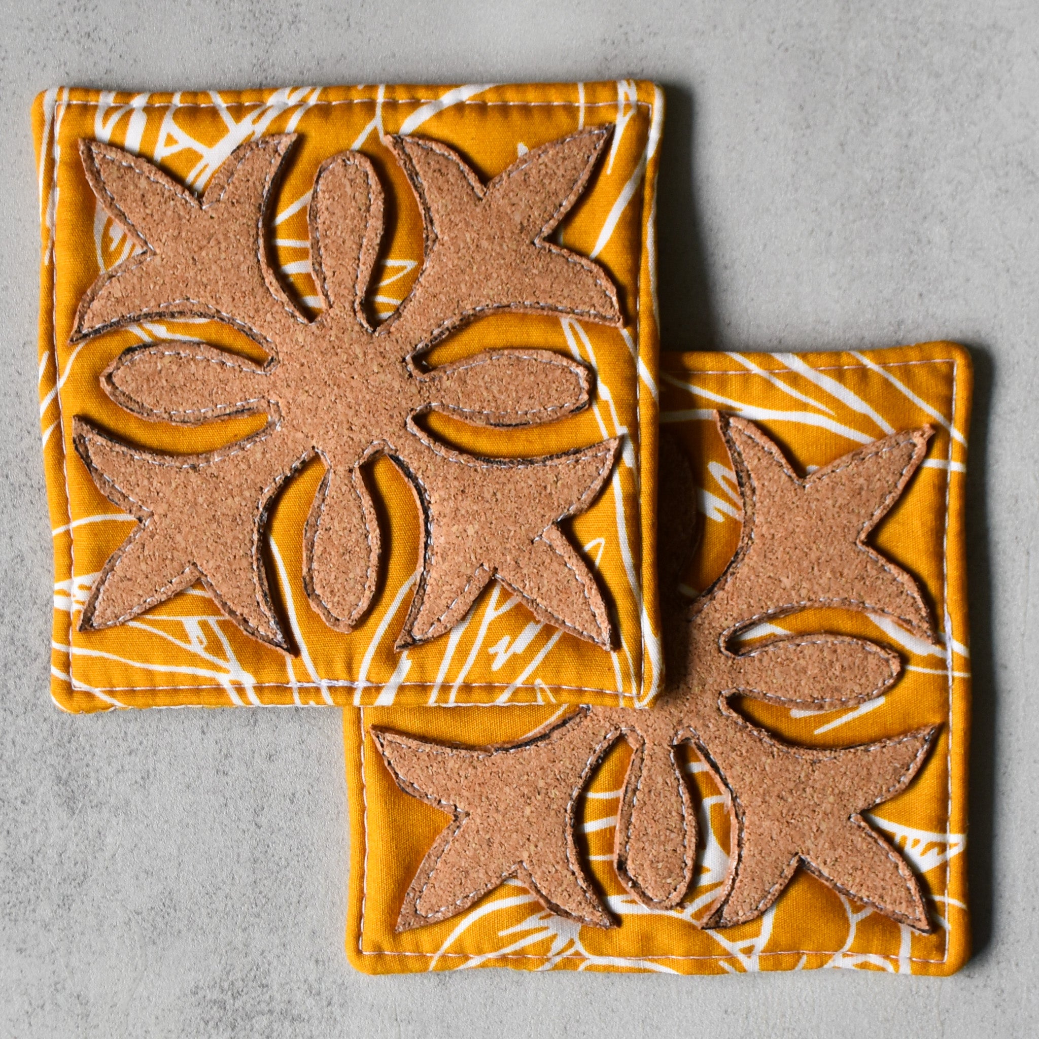 Break The Gold Cork Coasters