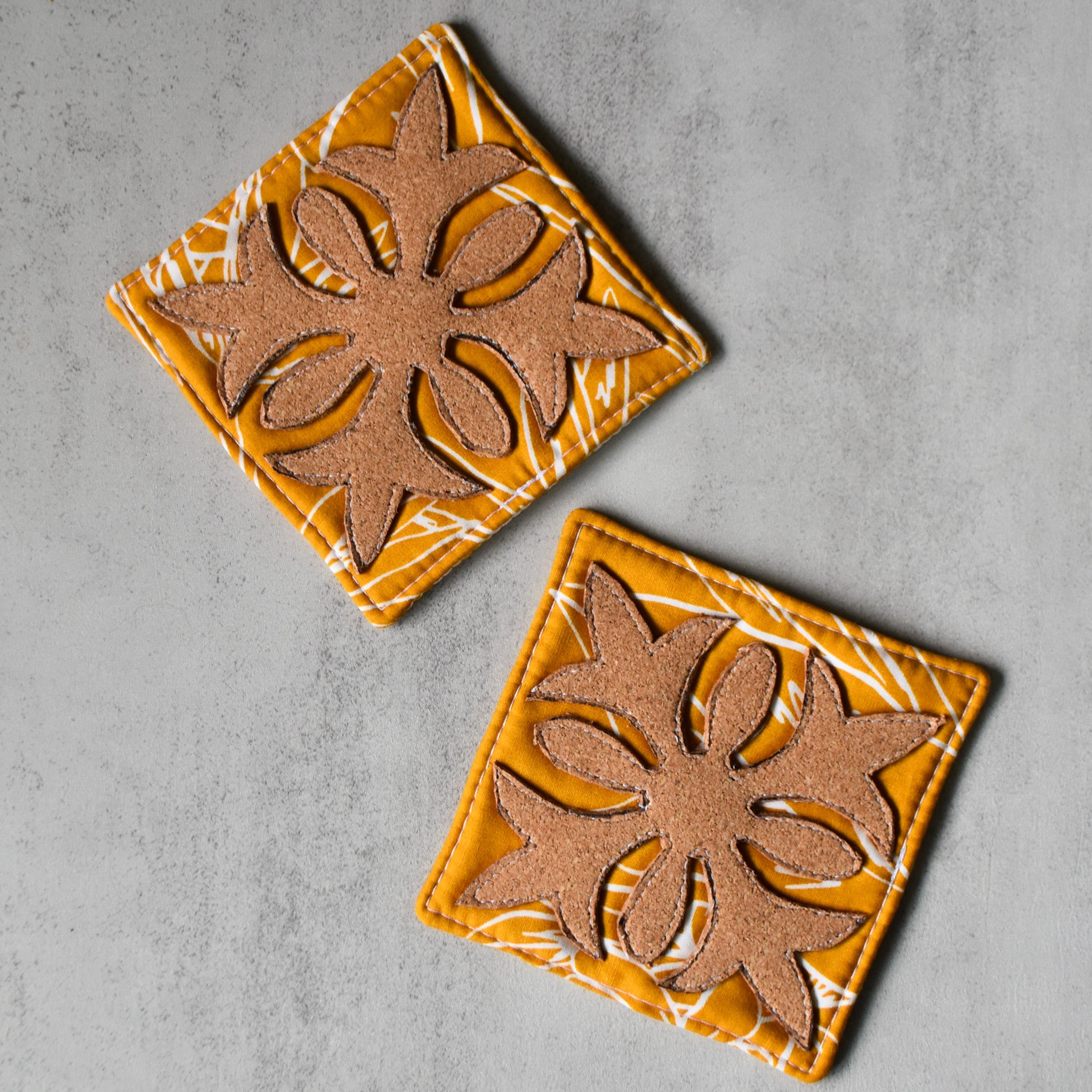 Break The Gold Cork Coasters