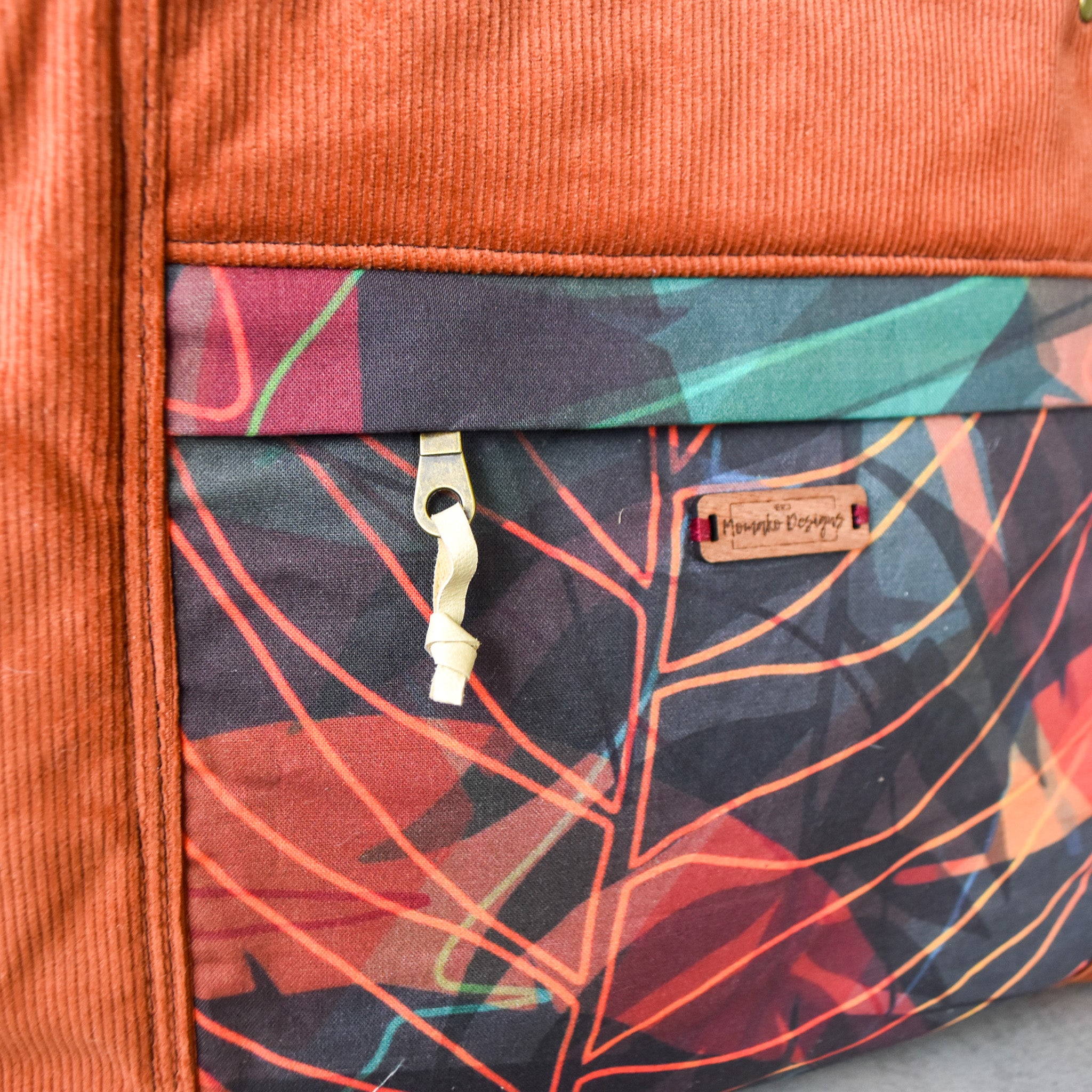 Tropical Camo Tunnels Tote