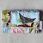 Blue Canoe Card Holder