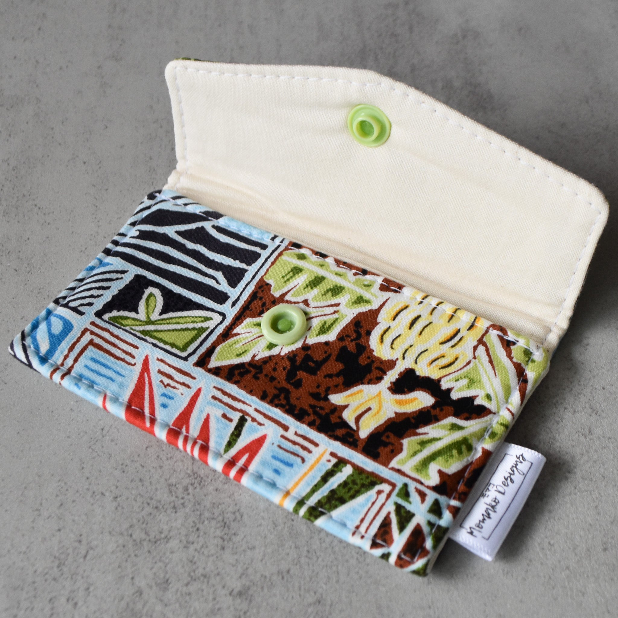 Blue Canoe Card Holder