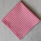 Red Circles Pocket Square
