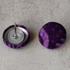 Purple Fern Push Pins