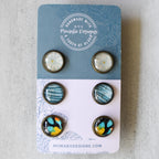 Crystal Clear Stud Set