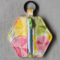 Fruit Salad Hexagon Keychain