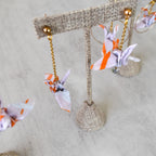 Dreamlover Tsuru Origami Earrings