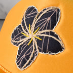 Plumeria Hat — Caramel Latte