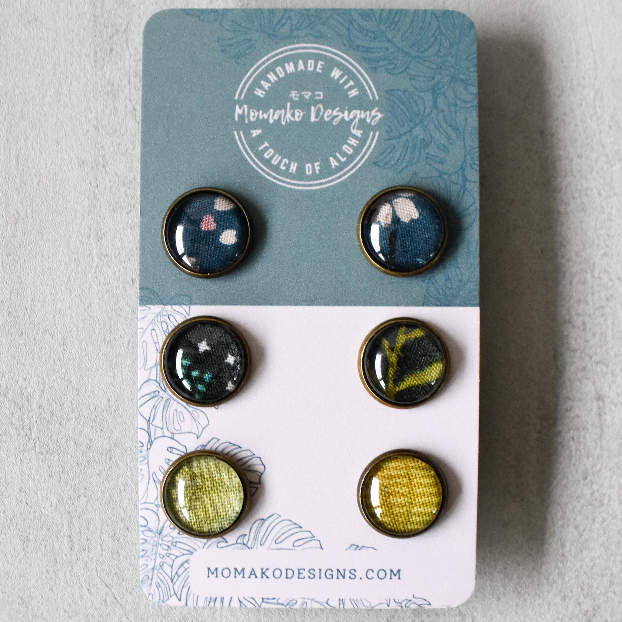 Sage Serenity Stud Set