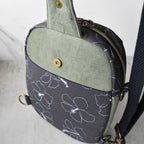 Hibiscus Noir Pihea Sling Bag