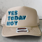 Yes Today Hoy Hat — Midnight Bloom