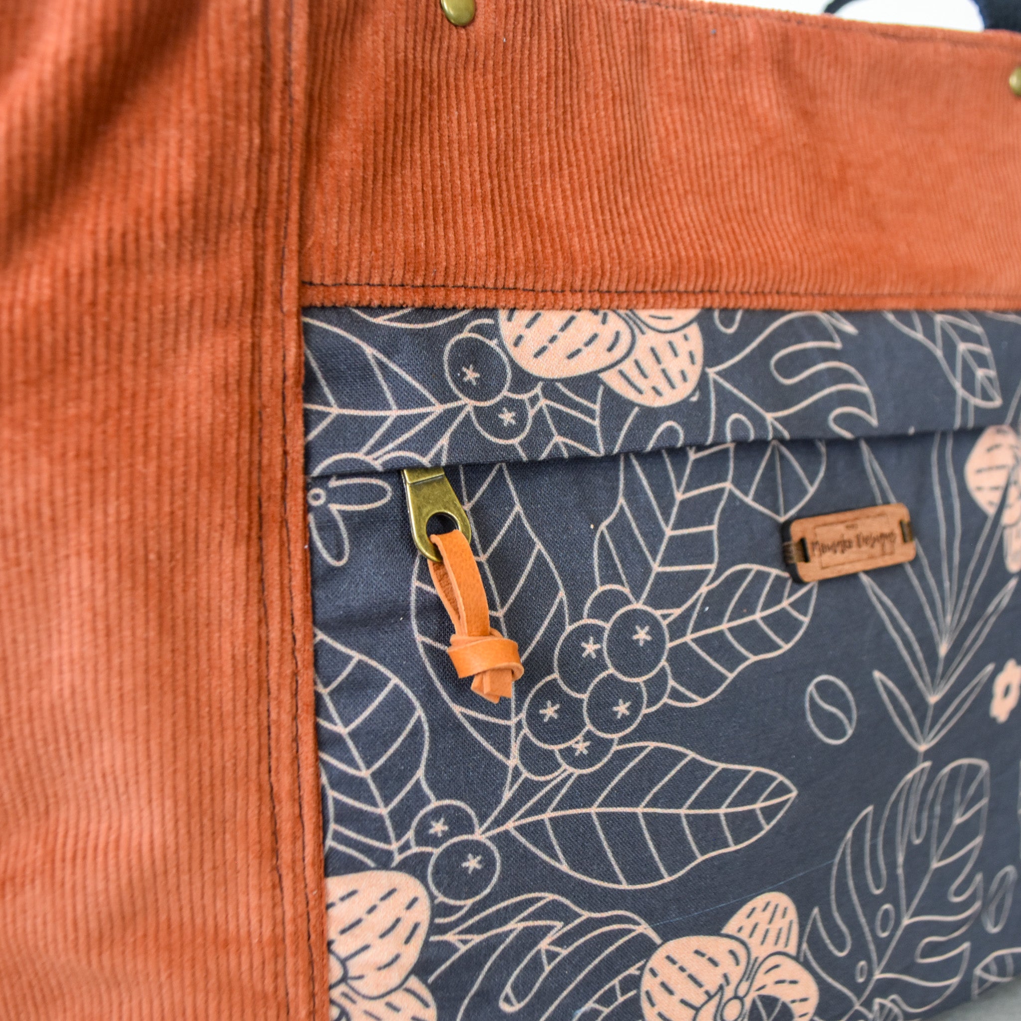 Caramel Latte Tunnels Tote