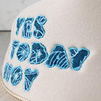 Yes Today Hoy Hat — Midnight Bloom