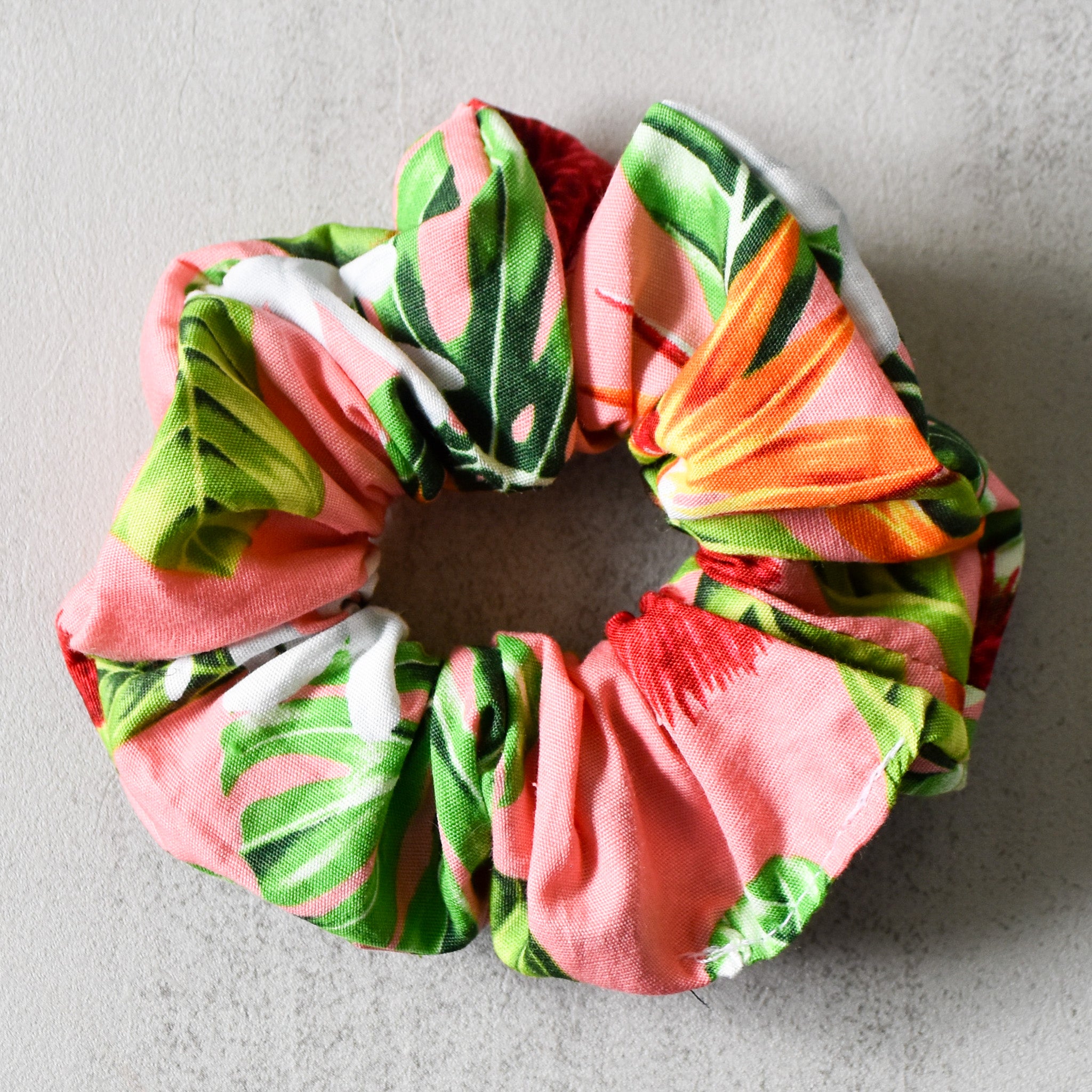 Pumped Up Peach Scrunchies