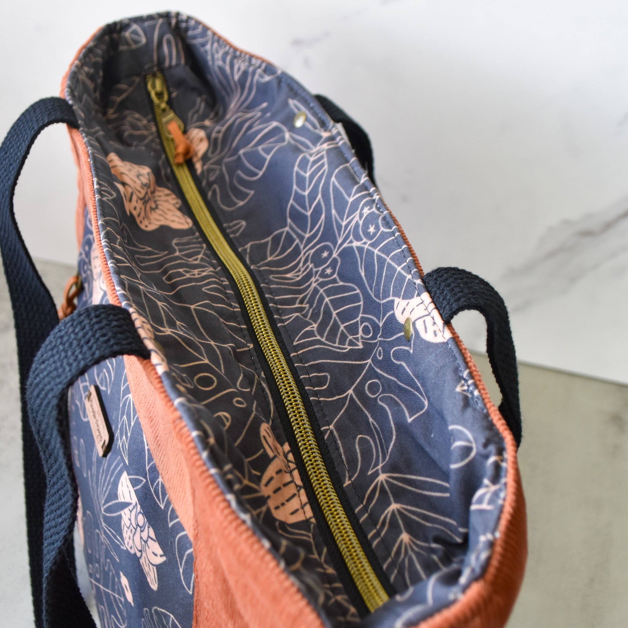 Caramel Latte Tunnels Tote