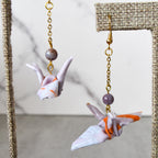 Dreamlover Tsuru Origami Earrings