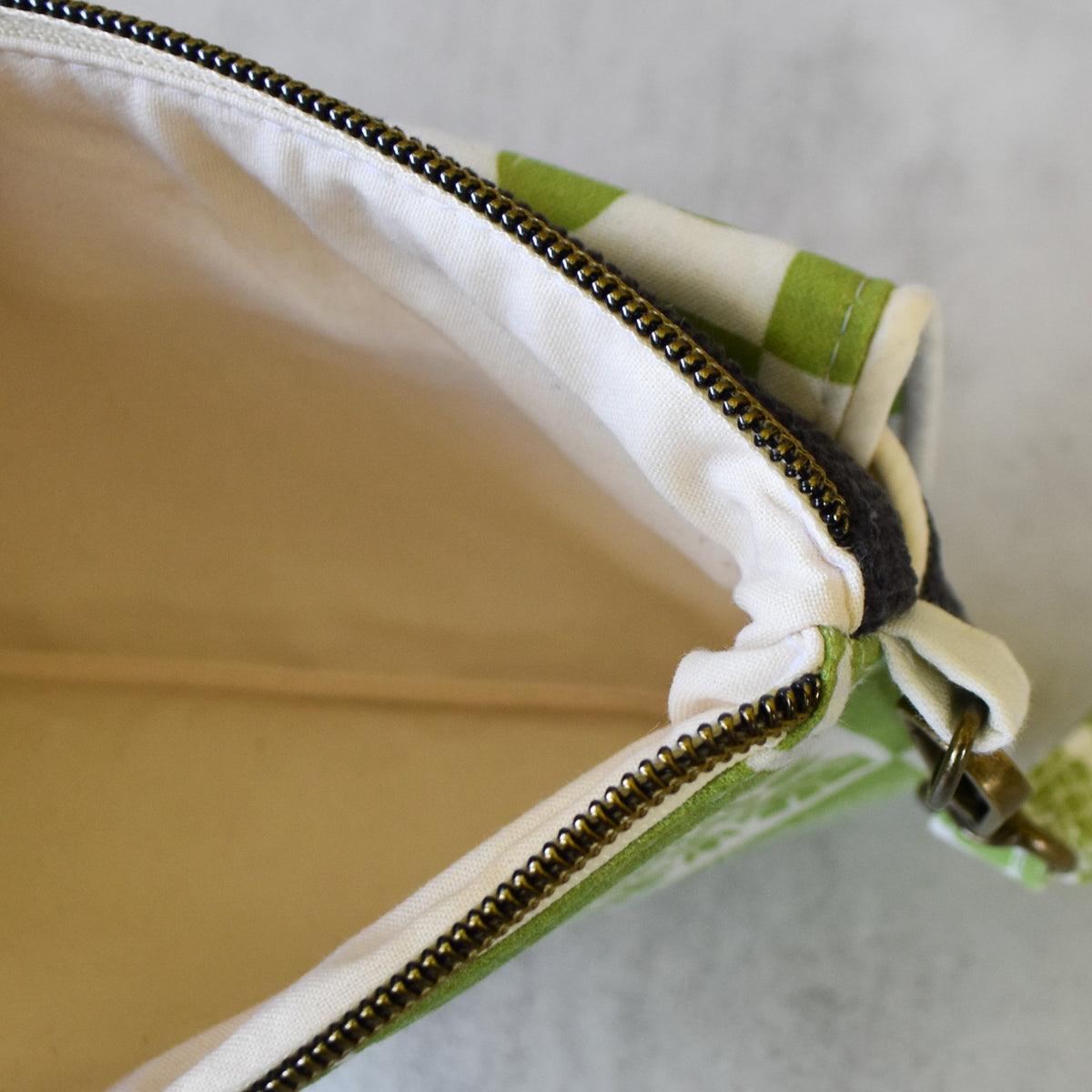 Verdant Grid Kealia Clutch Wallet