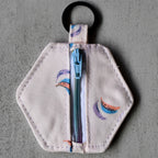 Go Bananas Hexagon Keychain