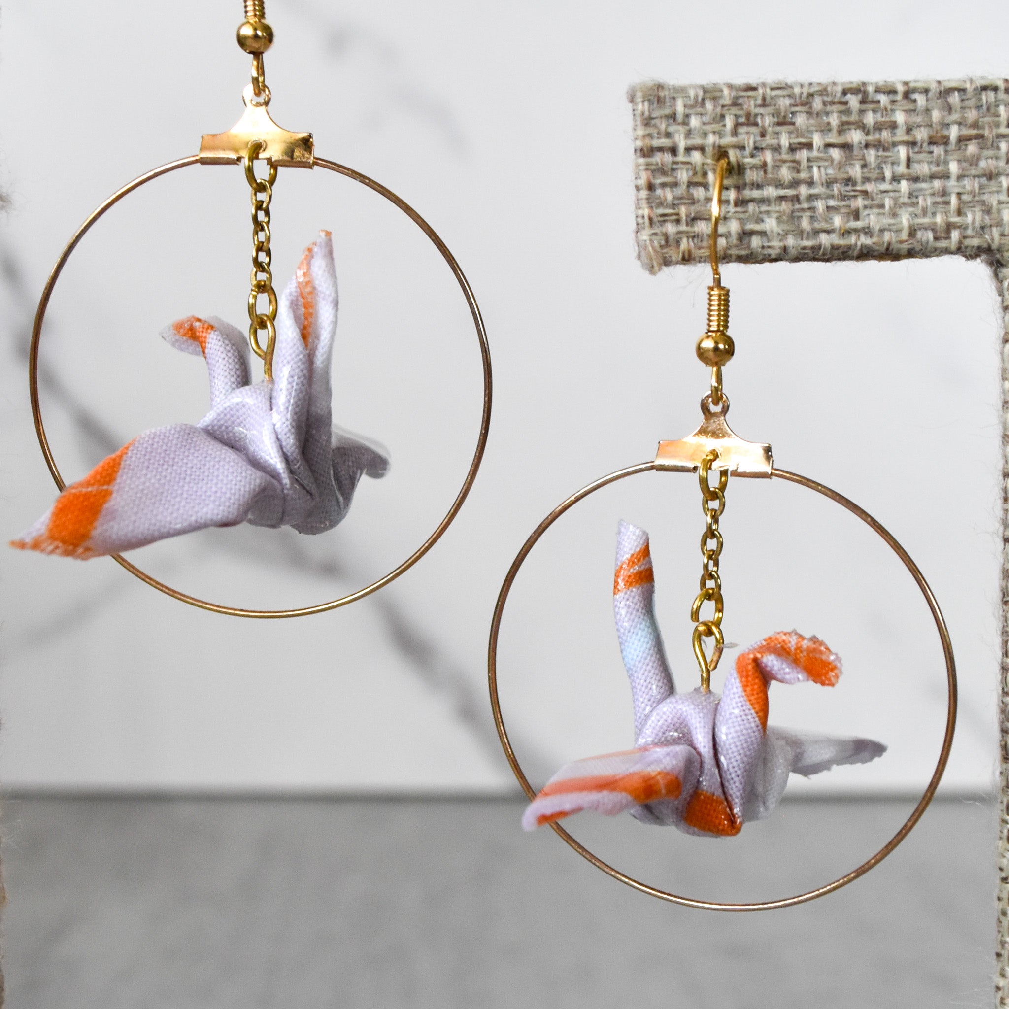 Dreamlover Tsuru Origami Earrings