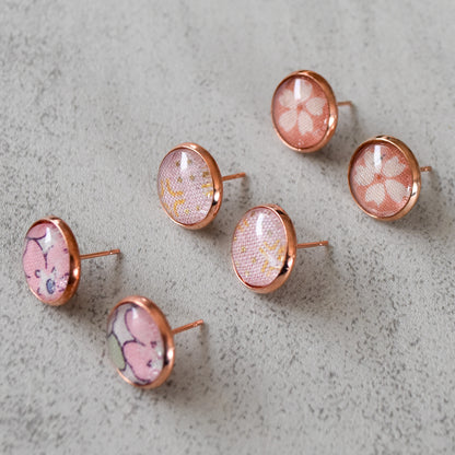 Strawberry Rosé Stud Set