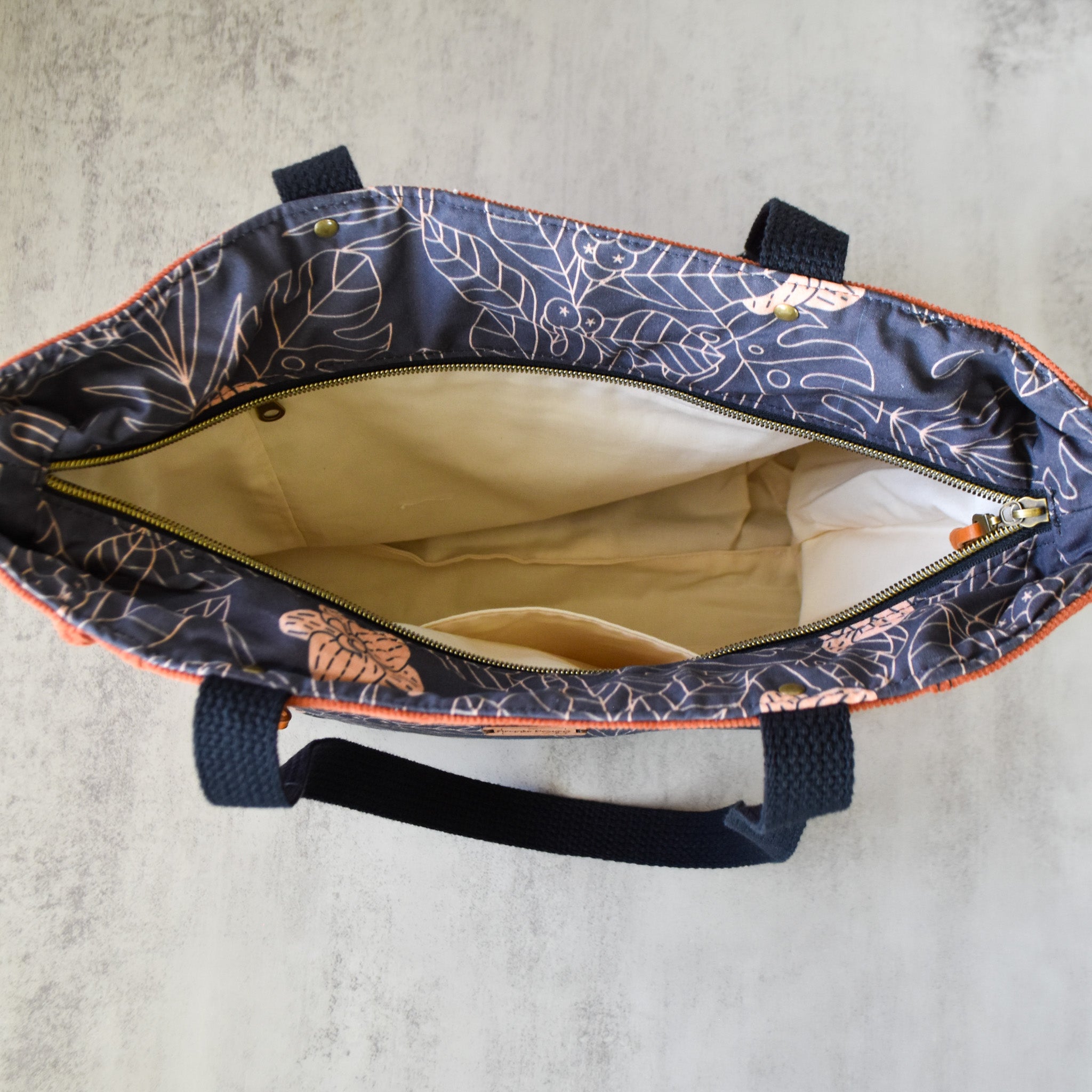 Caramel Latte Tunnels Tote