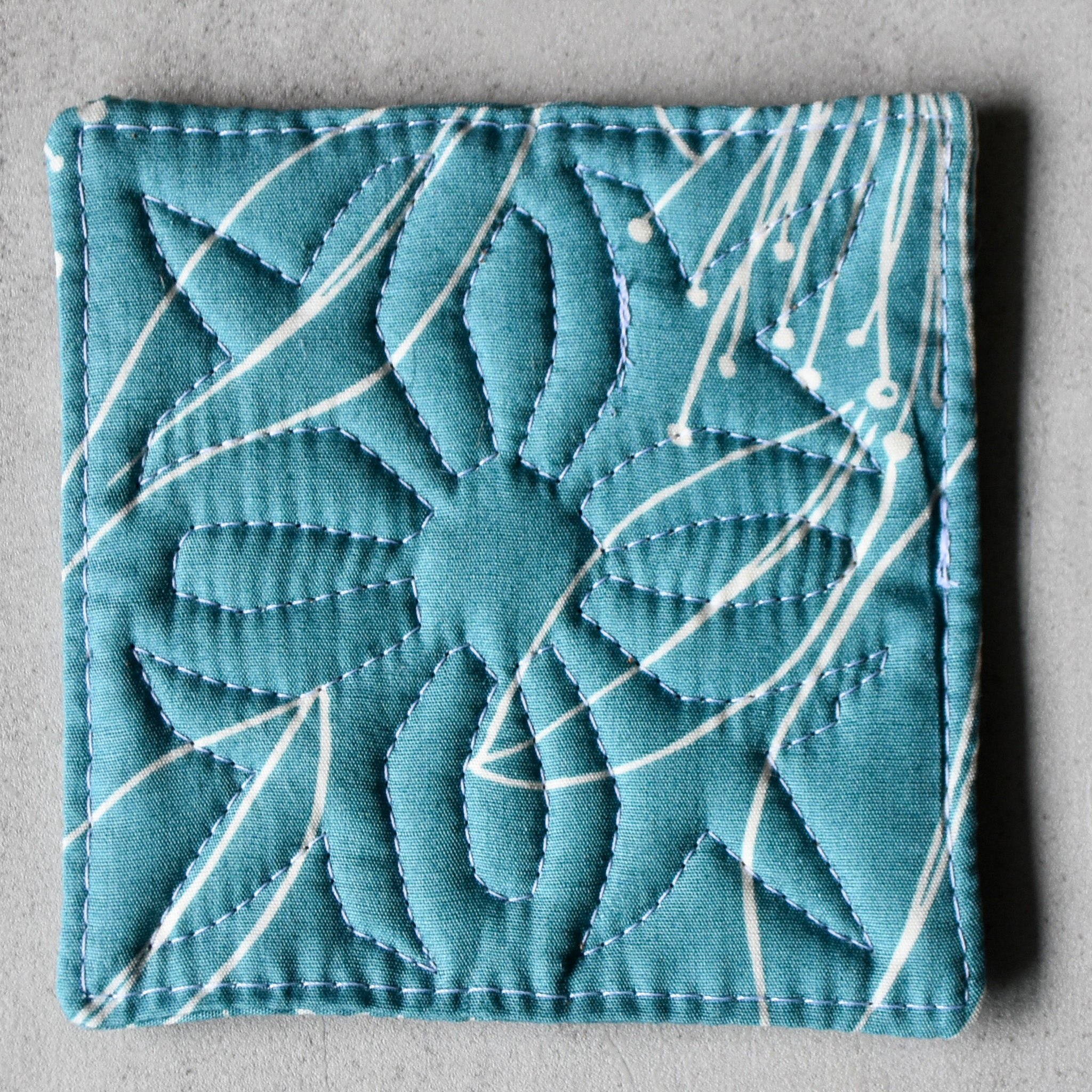 Lehua Breeze Cork Coasters