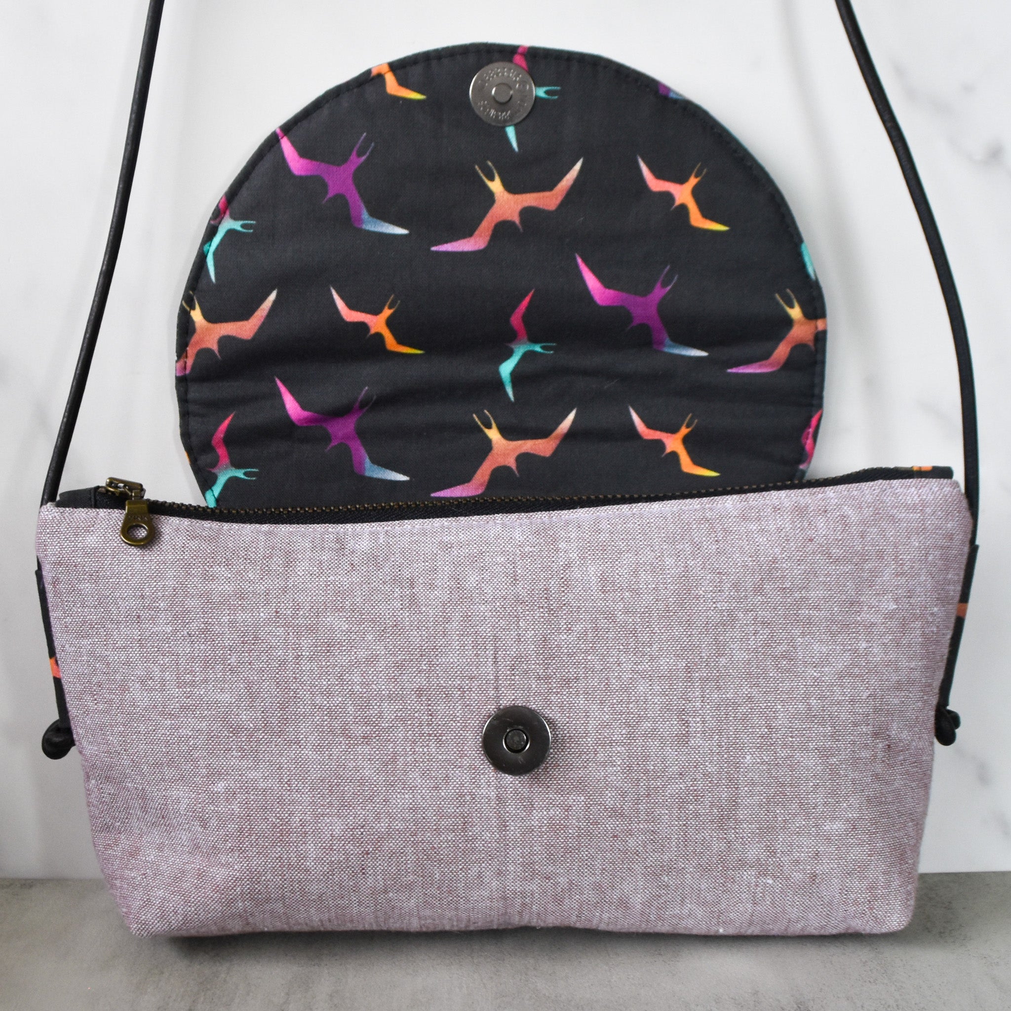 Birds Shopper Bag Handbag Shopper Bird Print Bag - Etsy