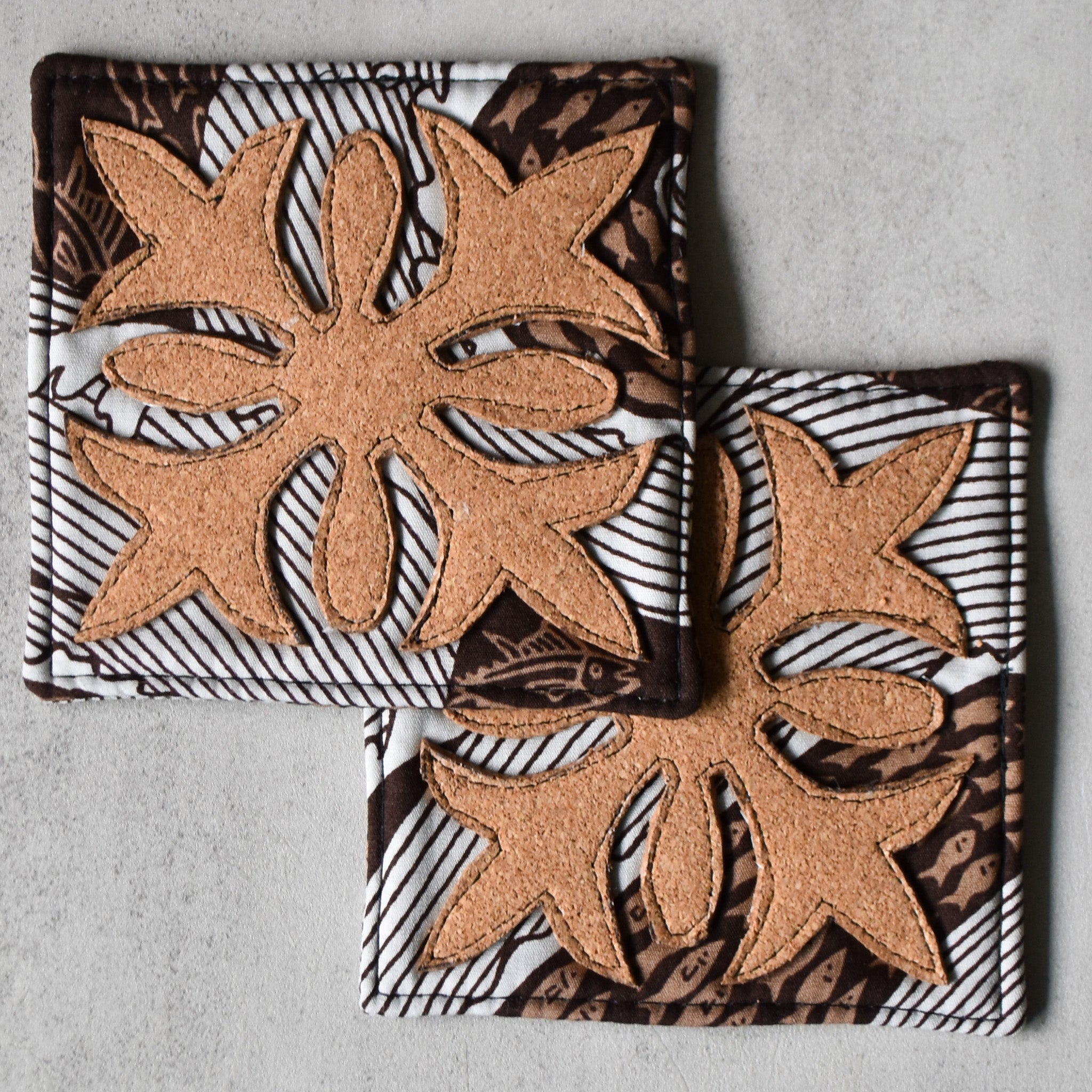 Stay Fluid Cork Coasters
