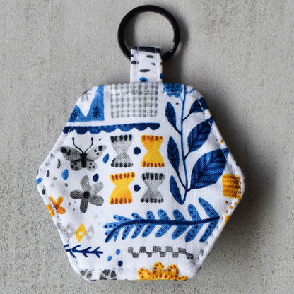 Country Kitchen Hexagon Keychain