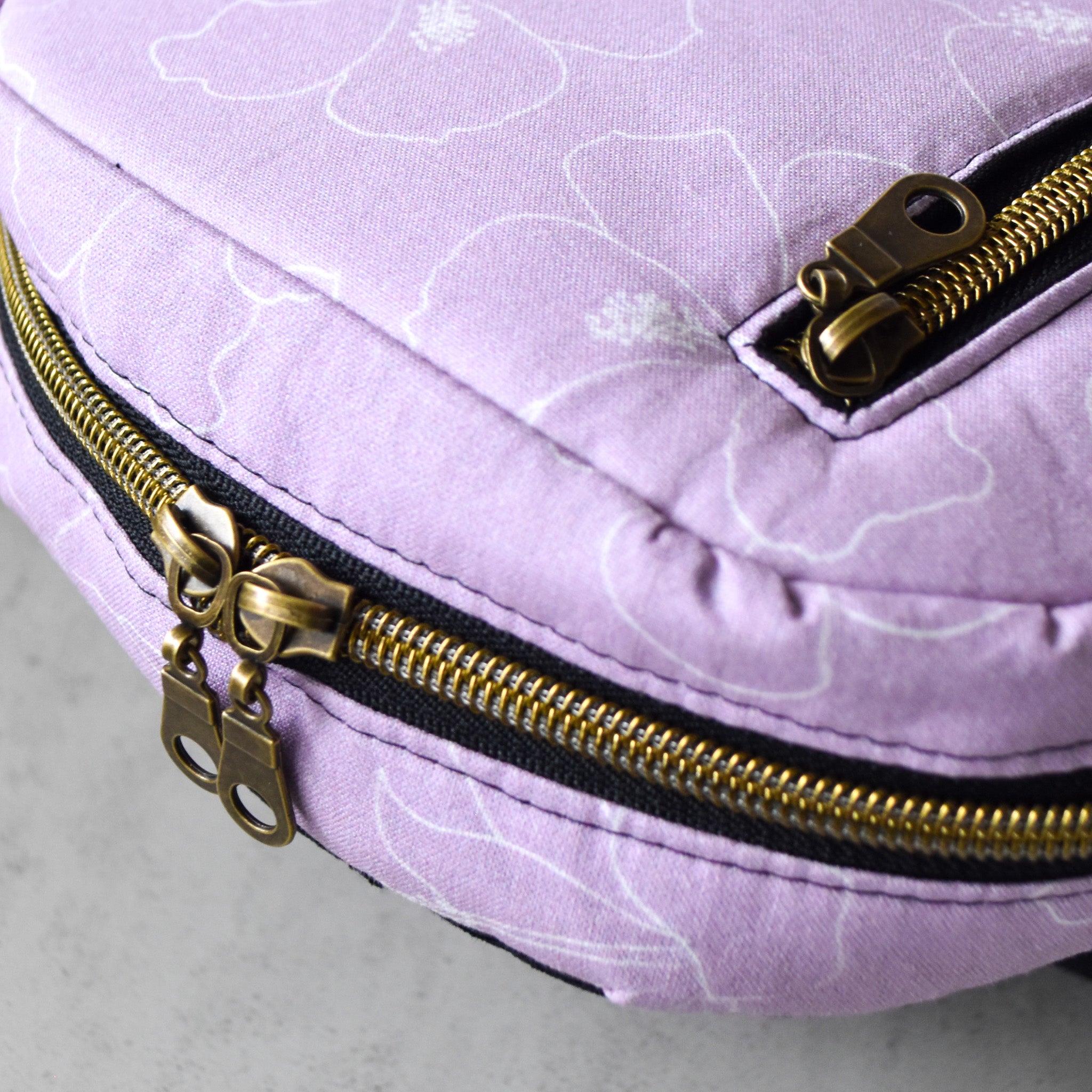 Hibiscus Violet Pihea Sling Bag