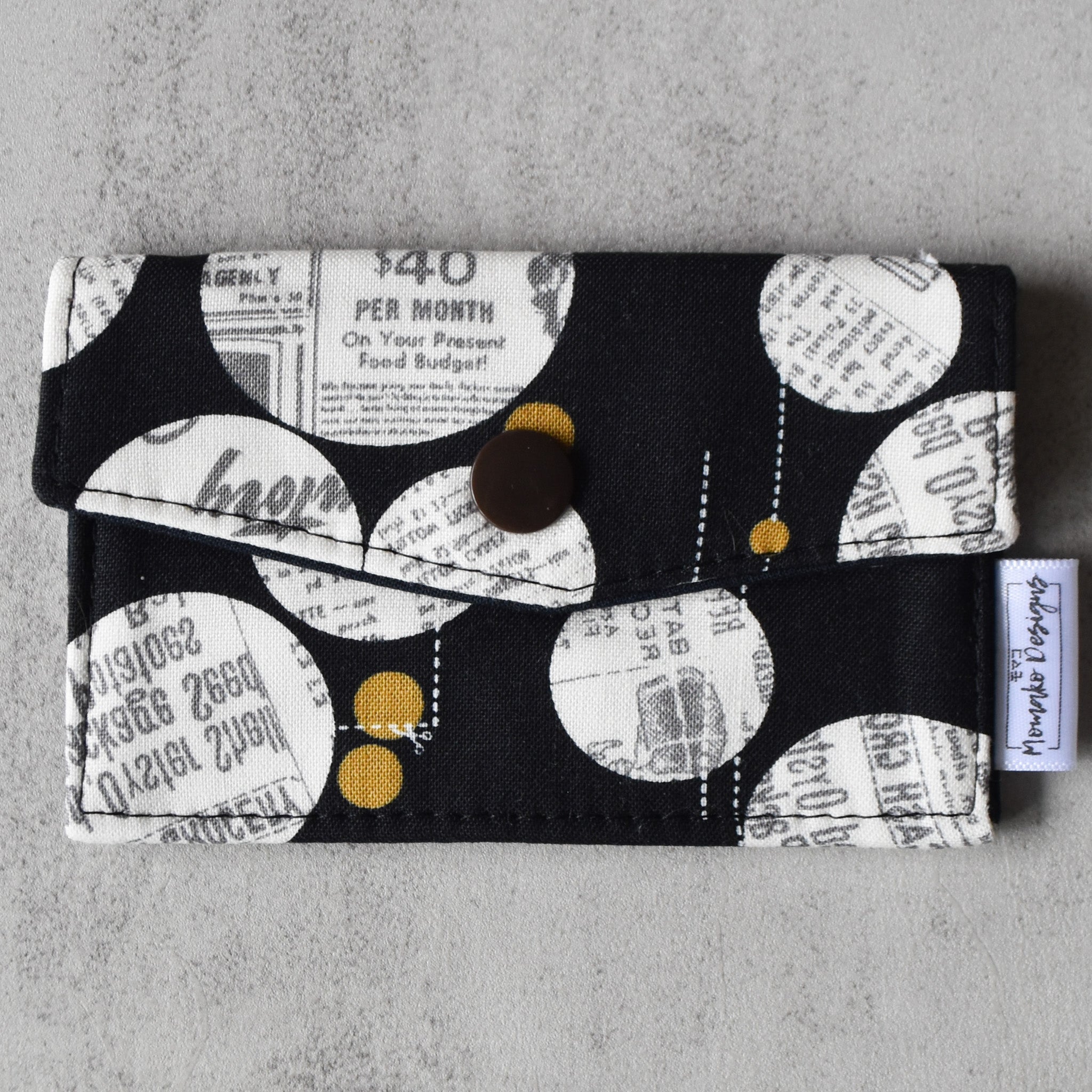 Newsboy Card Holder