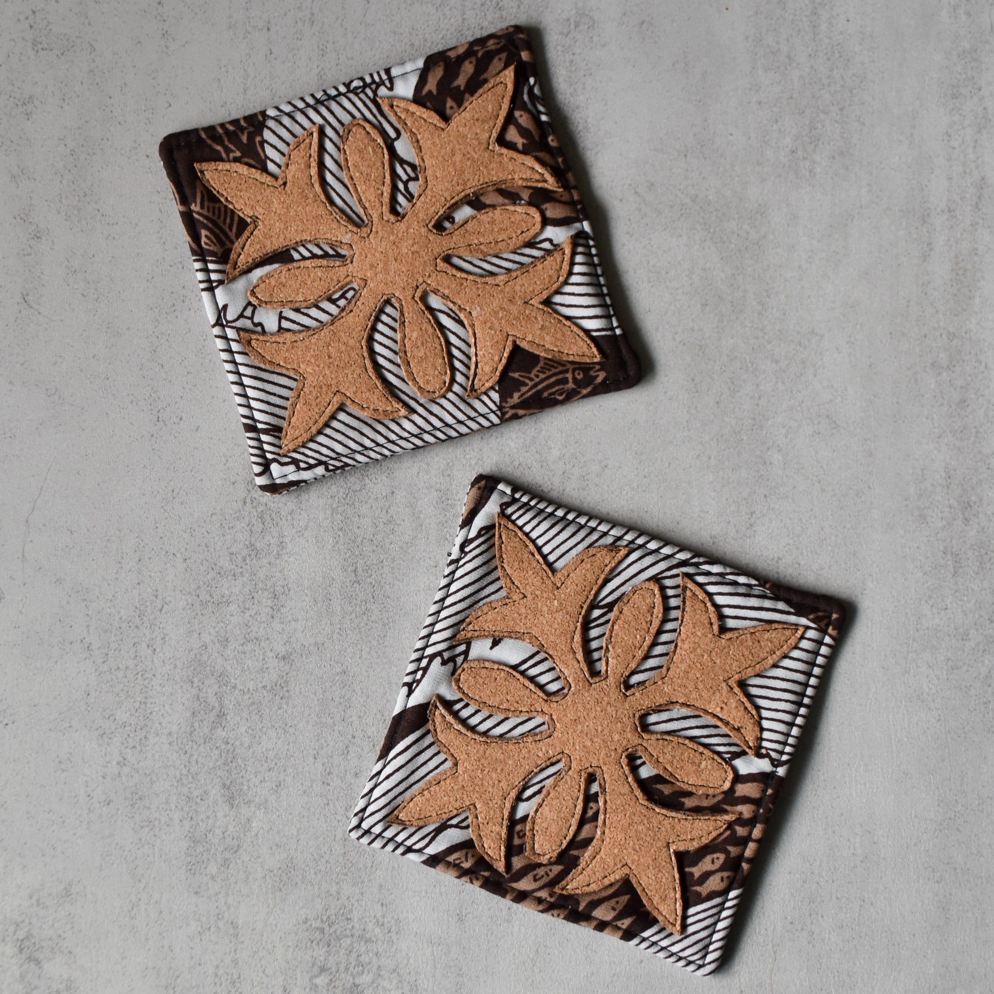 Stay Fluid Cork Coasters