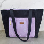 Hibiscus Violet Tunnels Tote