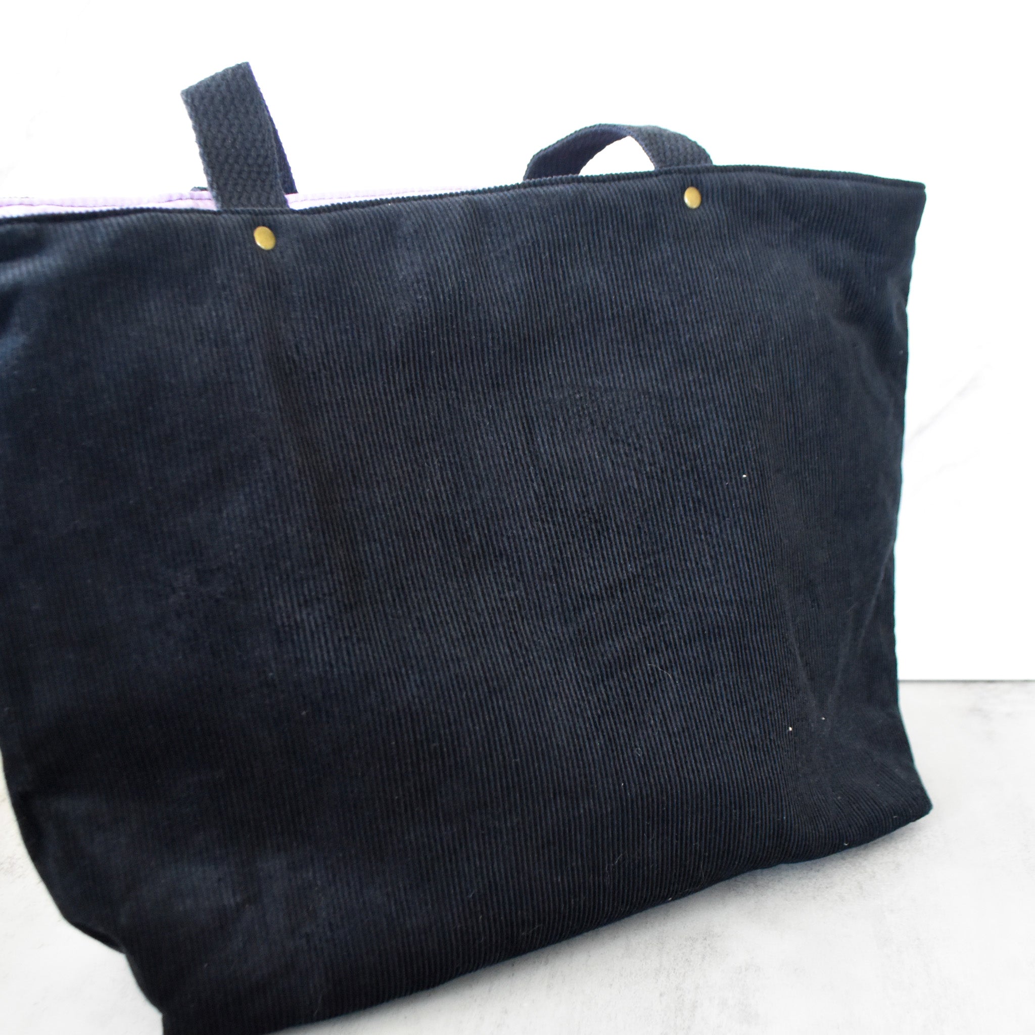 Hibiscus Violet Tunnels Tote