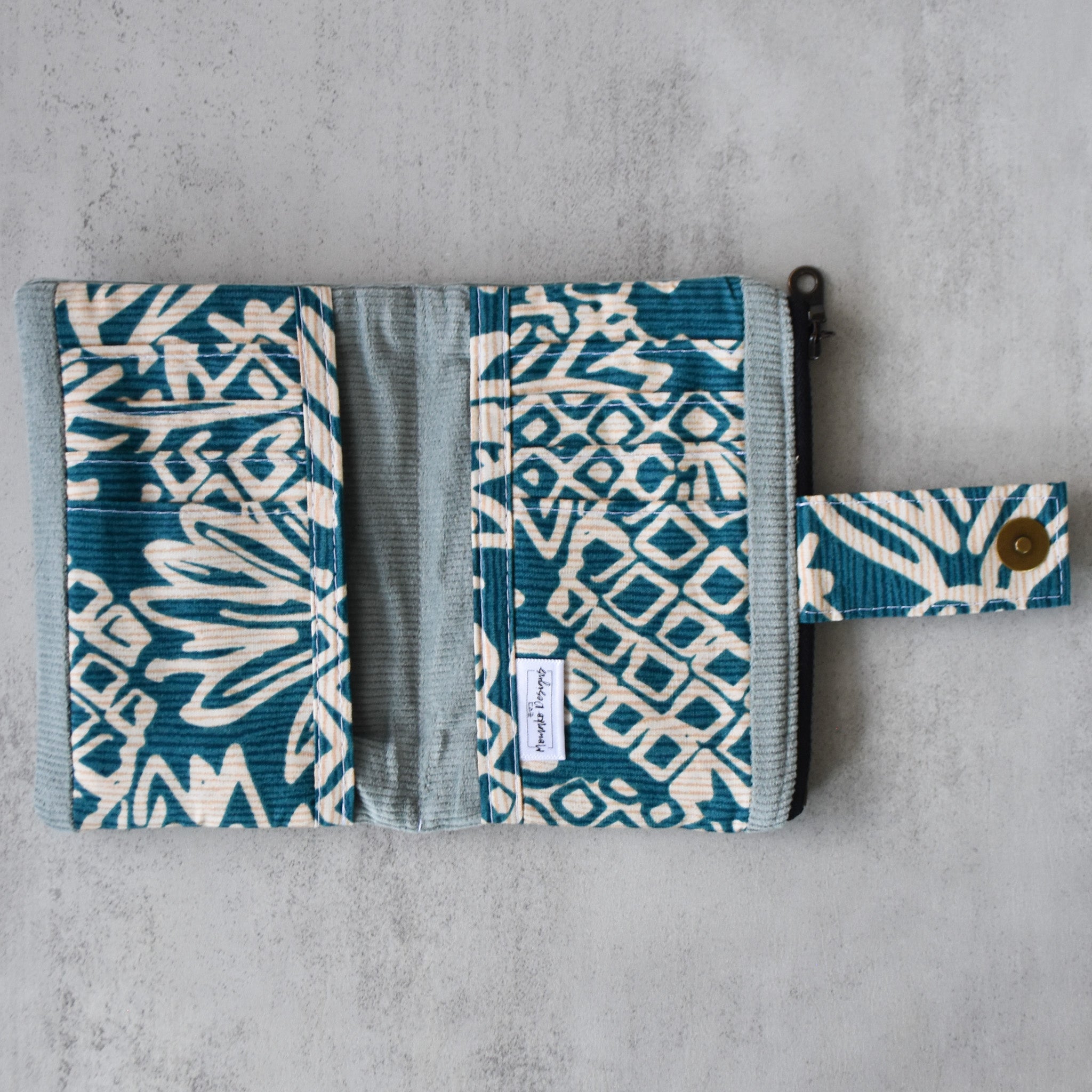 Pineapple Sketch Waimea Wallet