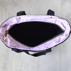 Hibiscus Violet Tunnels Tote