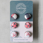 Plaid Royale Stud Set