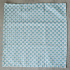 Blue Dots Pocket Square