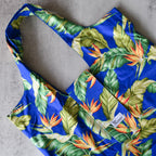 Cobalt Blue Period Foldable Market Tote