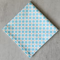 Blue Dots Pocket Square