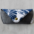 Blue Hawaii Glasses Case