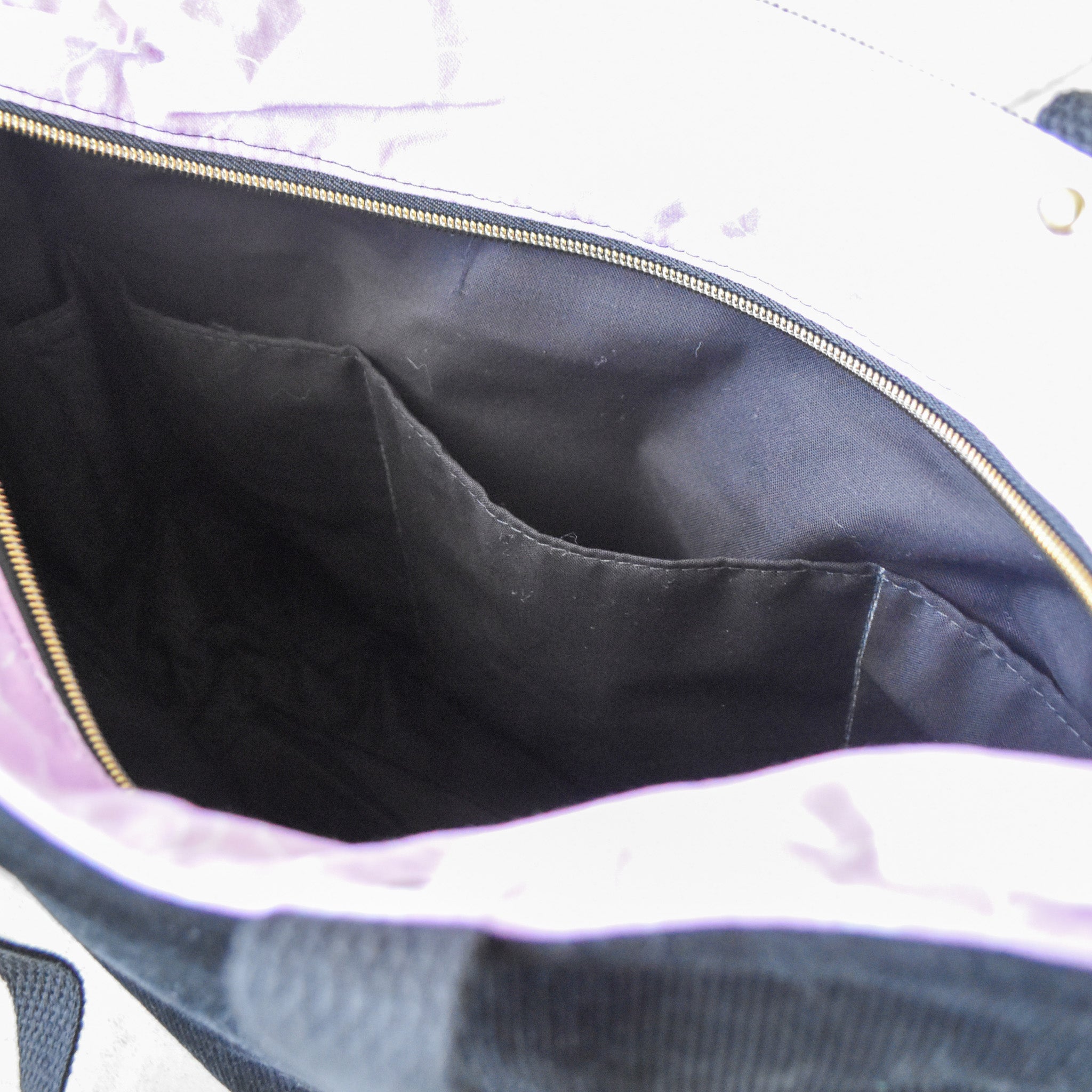 Hibiscus Violet Tunnels Tote