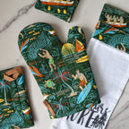 Seaside Oven Mitt